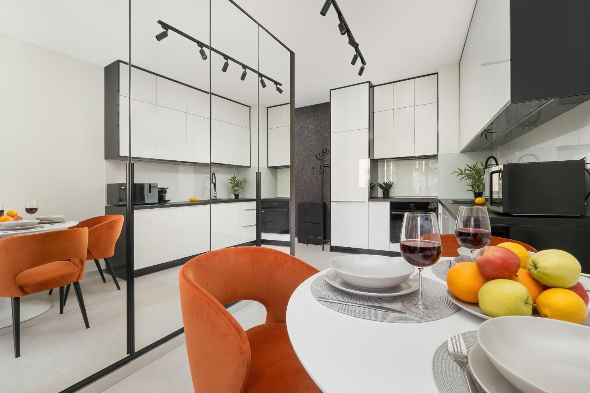 Luksusowe Studio W Lodzi Z Biurkiem, Balkonem I Klimatyzatorem By Renters Prestige Bagian luar foto