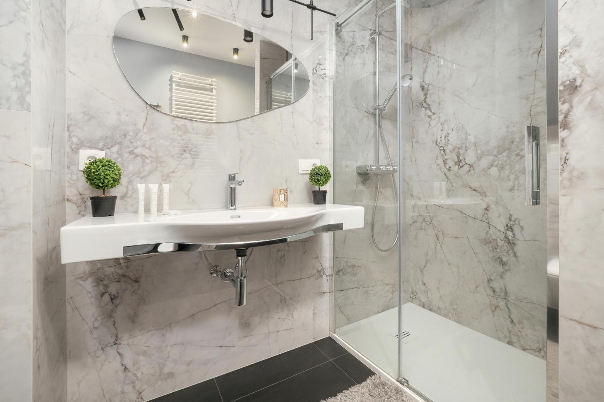 Luksusowe Studio W Lodzi Z Biurkiem, Balkonem I Klimatyzatorem By Renters Prestige Bagian luar foto